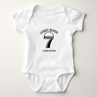 Lucky 7.png baby bodysuit
