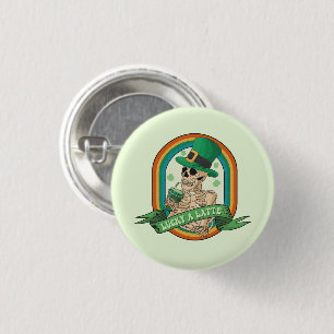 Lucky A Latte 3 Cm Round Badge