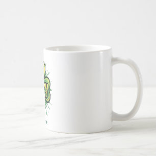 Lucky AF Shamrock – St. Patrick’s Day Green Design Coffee Mug