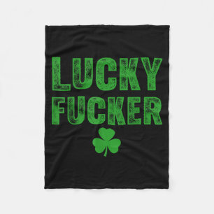 Lucky And Lucky Forer St Patricks Day  Fleece Blanket