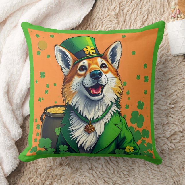 Lucky Animals in Disguise - St. Patrick’s Day Fun Cushion (Blanket)