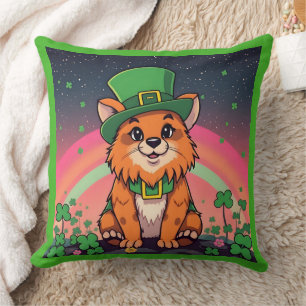 Lucky Animals in Disguise - St. Patrick’s Day Fun Cushion