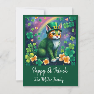 Lucky Animals in Disguise - St. Patrick’s Day Fun Holiday Card