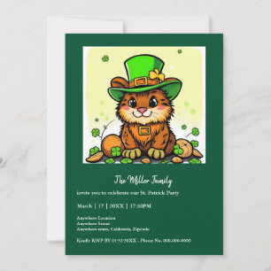 Lucky Animals in Disguise - St. Patrick’s Day Fun Invitation