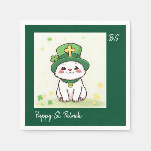 Lucky Animals in Disguise - St. Patrick’s Day Fun Napkin