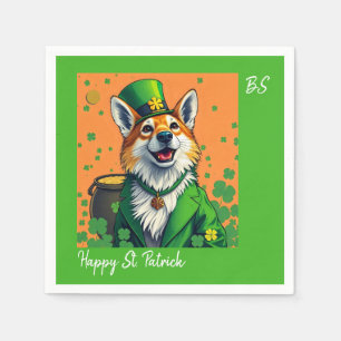 Lucky Animals in Disguise - St. Patrick’s Day Fun Napkin