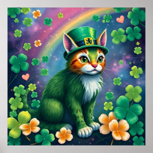Lucky Animals in Disguise - St. Patrick’s Day Fun Poster