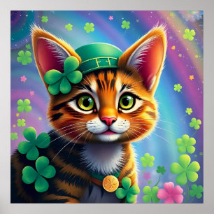 Lucky Animals in Disguise - St. Patrick’s Day Fun Poster