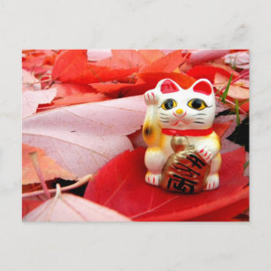 Lucky Autumn Postcard