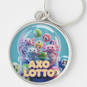 Lucky Axolotl Key Ring