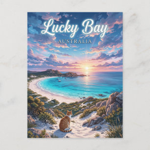Lucky Bay Australia Postcard