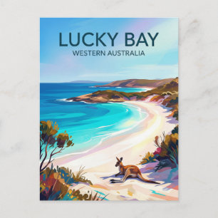 Lucky Bay Australia Postcard