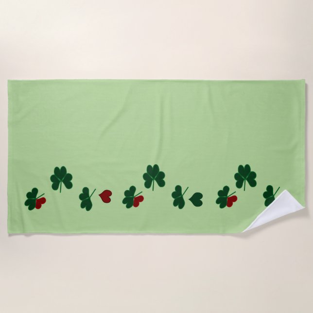Lucky beach towel (Front)