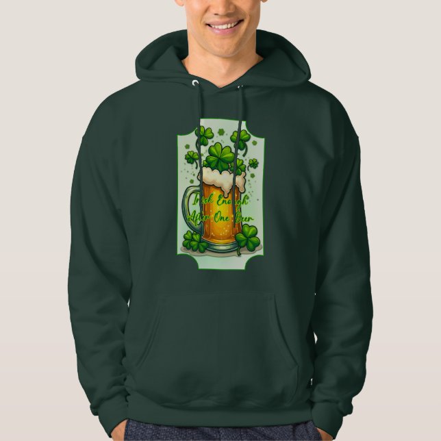 Lucky Beer St Patrick’s Day Shirt –  Moletons (Front)