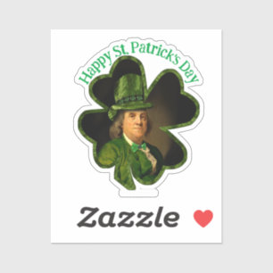 Lucky Ben Franklin St. Patrick's Day