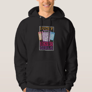 Lucky Bingo Girls Bingo Gambling Hoodie