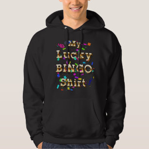 Lucky Bingo Night Good Luck Charm for Grandma Gamb Hoodie