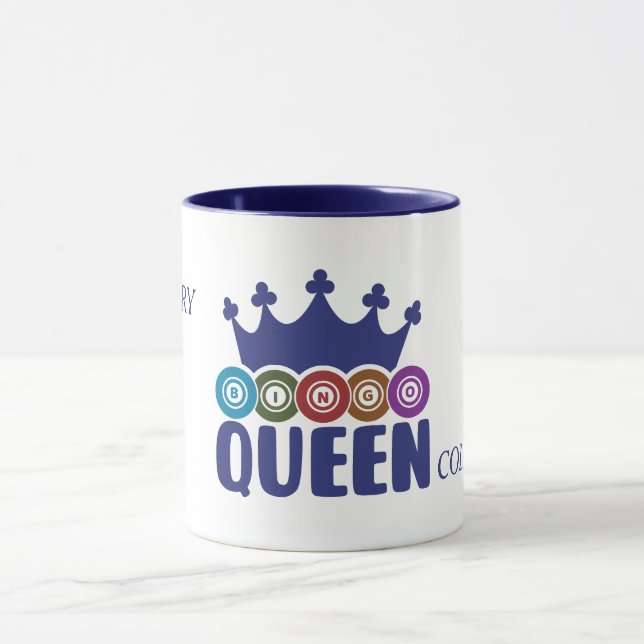 Lucky Bingo Queen  Mug (Center)