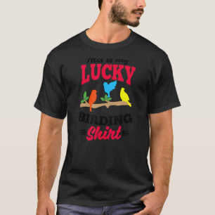 Lucky Birding Birdwatching T-Shirt