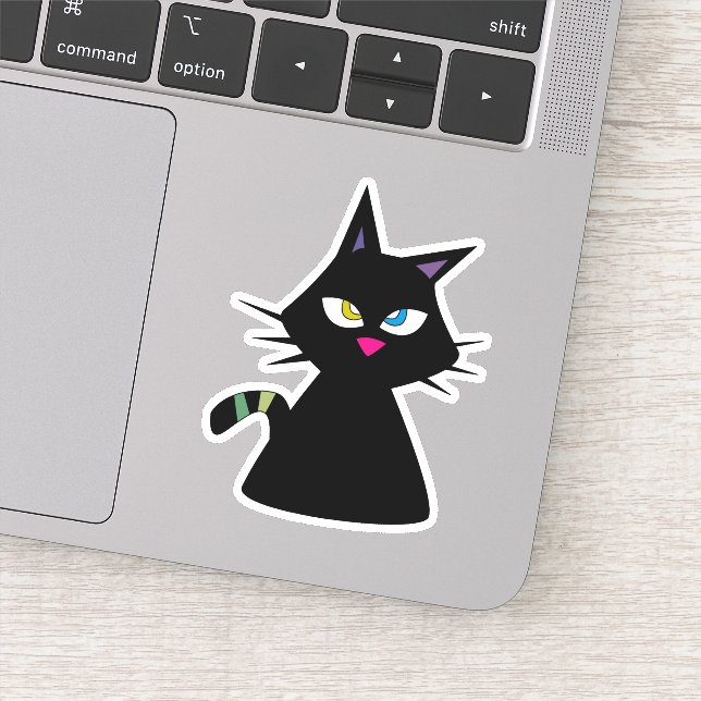 Lucky Black Cat (Detail)