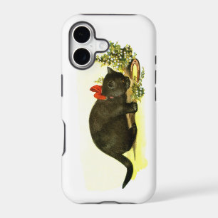 Lucky black cat