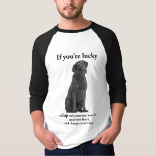 Lucky Black Lab T-Shirt