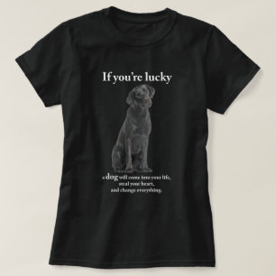 Lucky Black Lab T-Shirt