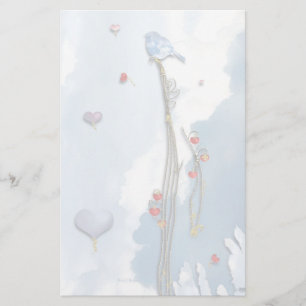 Lucky Bluebird! Stationery