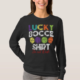 Lucky Bocce Ball Bocce Ball Player T-Shirt