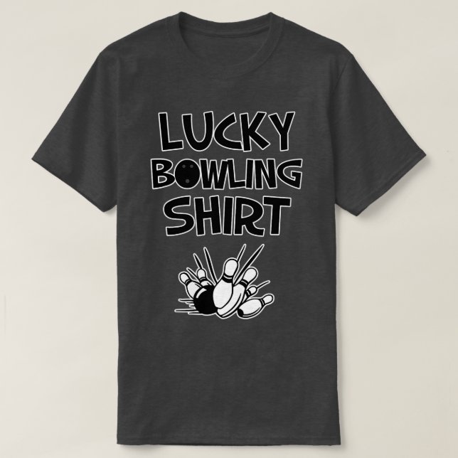 Lucky Bowling  T-Shirt (Design Front)