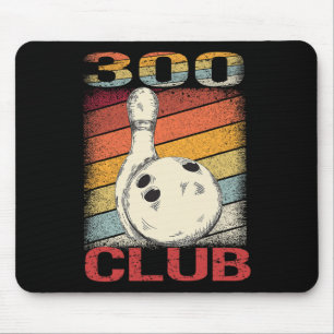 Lucky Bowling The Perfect Game Shirt 300 Club Mouse Pad