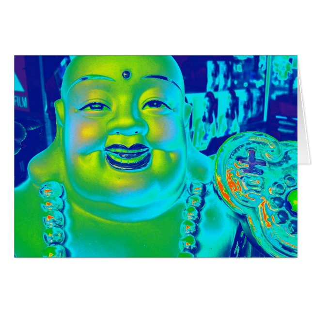 "Lucky Buddha" (Front Horizontal)