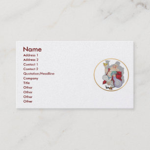 Lucky Buddha Business Card