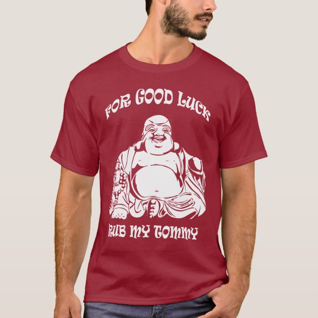 Lucky Buddha Mens T-shirt (Front)