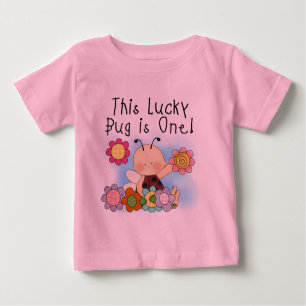 Lucky Bug 1st Birthday T-shirts and Gifts