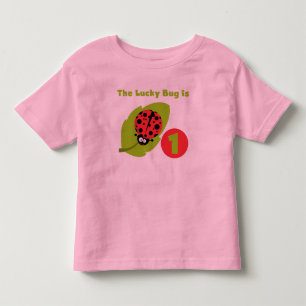 Lucky Bug 1st Birthday T-shirts and Gifts