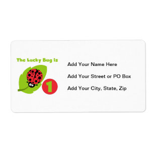 Lucky  Bug 1st Birthday T-shirts and Gifts