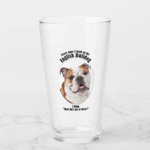 Lucky Bulldog Glass