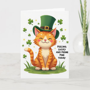 Lucky Cat Feiine Fine Day Card