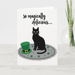 Lucky Cat Magic Scene Card