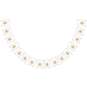 Lucky Cat (Maneki Neko) Bunting