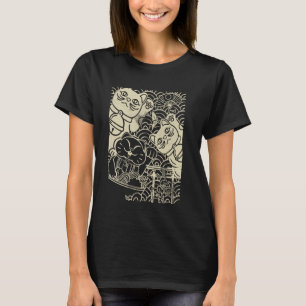 Lucky Cat Maneki-Neko Japanese Good Luck japan lif T-Shirt