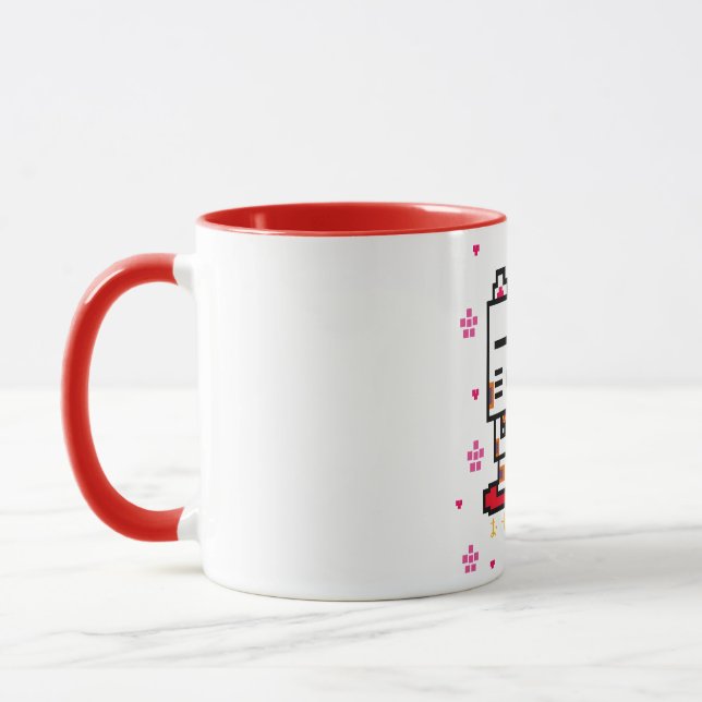 Lucky Cat Mug (Left)