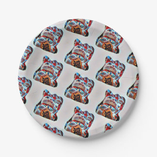Lucky Cat Paper Plates