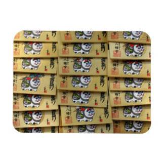 Lucky Cat Prayer Plaques: Tokyo, Japan Magnet