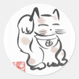 Lucky Cat Sticker Sheet