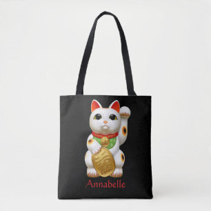 Lucky Cat Tote Bag