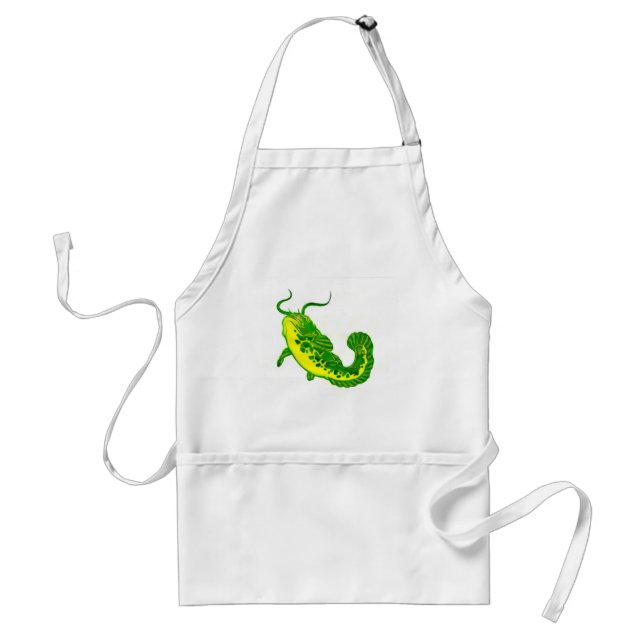 Lucky Catfish Standard Apron (Front)
