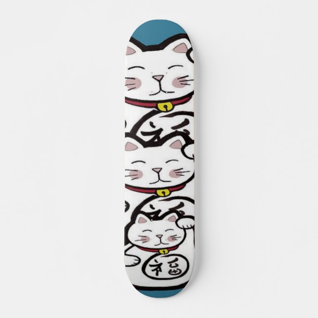 lucky-cats skateboard (Front)