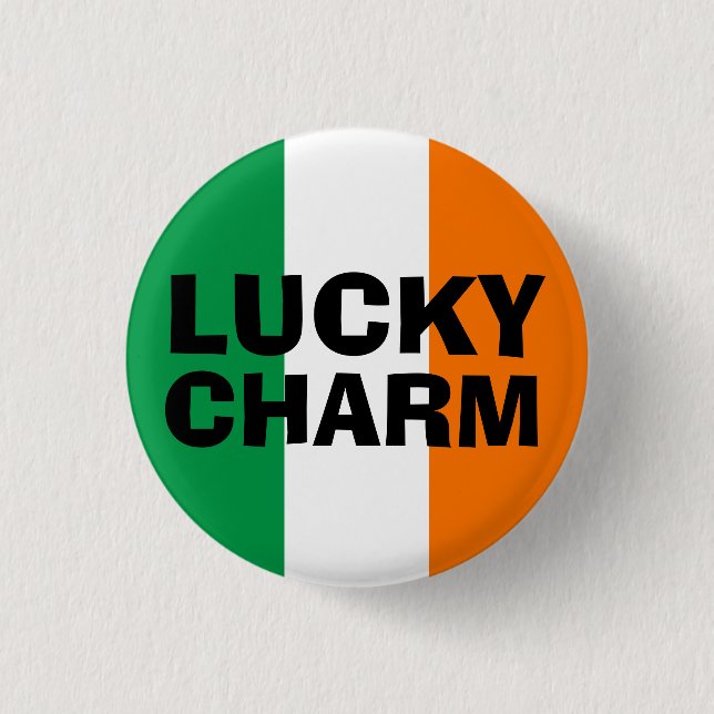 Lucky Charm 3 Cm Round Badge (Front)
